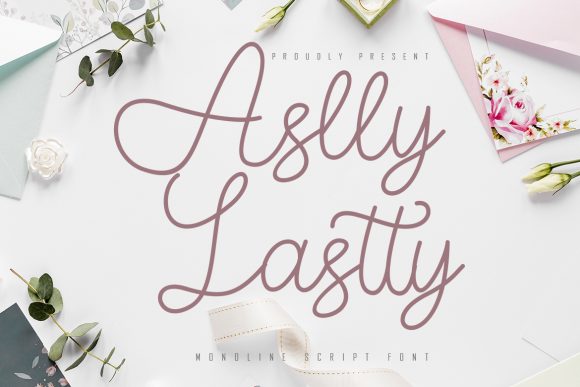 Aslly Lastty: A Handwritten Font for Elegant Web Design