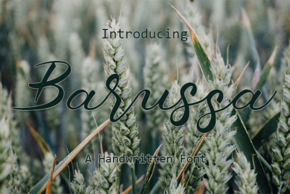 Barussa: A Handwritten Font for Creative Makers