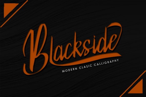 Blackside: The Perfect Script Font for Bold Campaigns