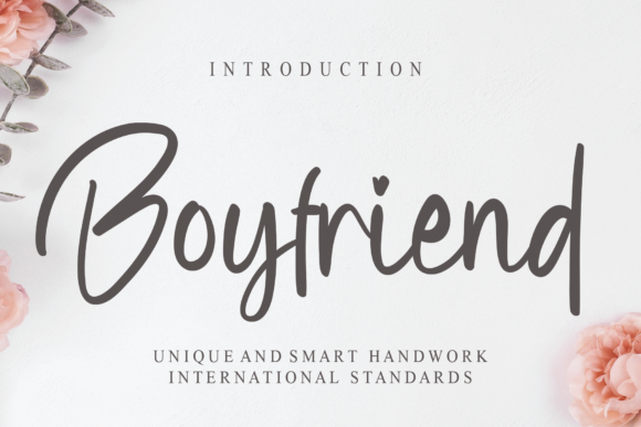 Boyfriend: The Elegant Font for Polished Branding