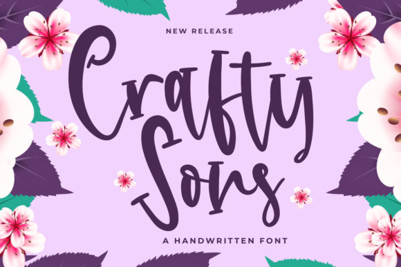 Bring Your Handmade Creations to Life with Crafty Sons Font