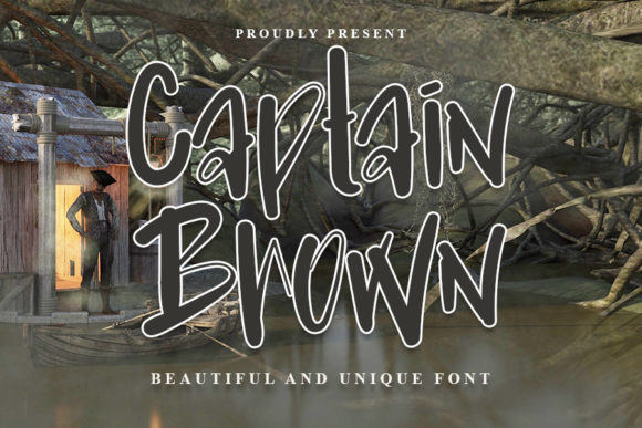 Captain Brown: A Charming Script Font for Crafters