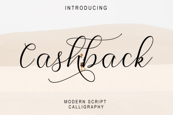 Cashback: A Charming Handwritten Font for Editorial Design