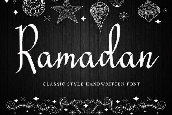 Discovering Ramadan: A Font for Elegant Editorial Design