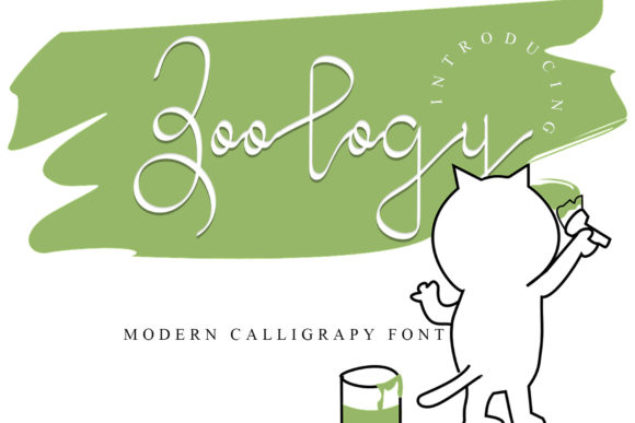 Discovering Zoology: A Handwritten Font for Elegant Design