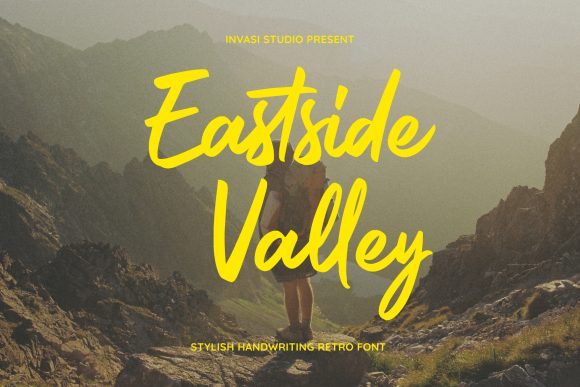 Eastside Valley: A Handwritten Font for Stunning Web Design