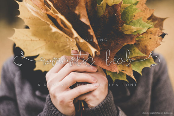 Elevate Your Brand with Romantic Leaf: A Premium Script Font