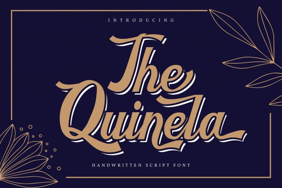 Elevate Your Brand with The Quinela Font