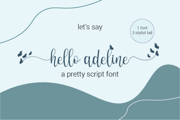 Elevate Your Handmade Creations with Hello Adeline Font