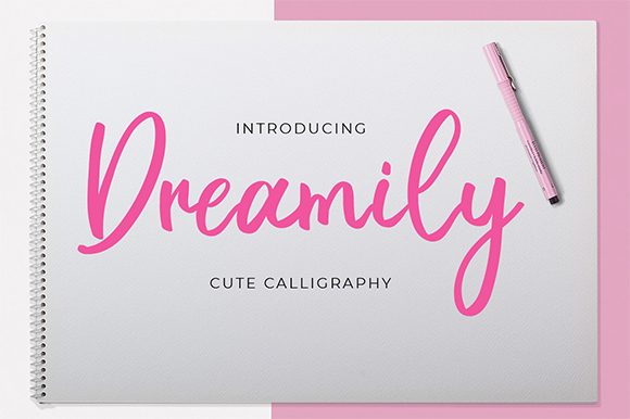 Enhance Your Brand with Dreamily: A Delicate Handwritten Font