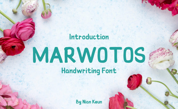 Enhance Your Brand with Marwotos: A Versatile Handwritten Font