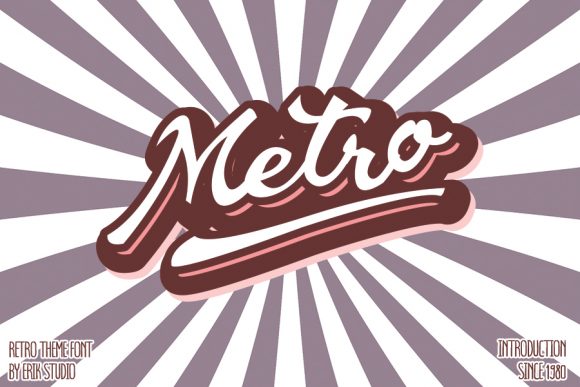 Enhance Your Brand with Metro: A Vintage Handwritten Font