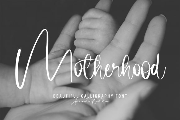 Enhance Your Brand with Motherhood: A Timeless Handwritten Font
