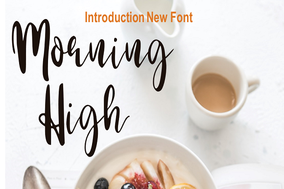 Exploring Morning High: A Versatile Font for Branding