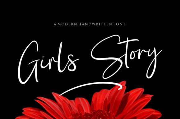 Girl Story: A Delicate Handwritten Font for Engaging Visuals