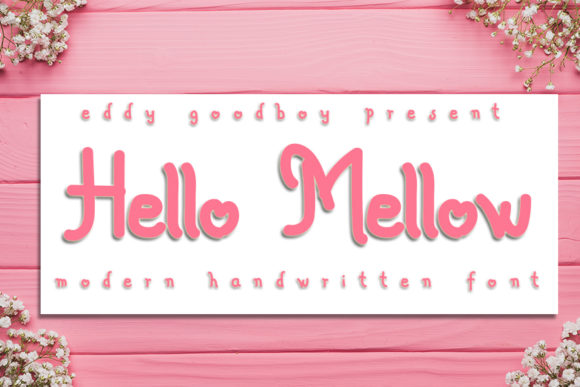 Hello Mellow: A Whimsical Font for Editorial Charm