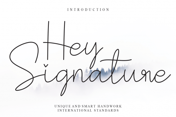 Hey Signature: A Versatile Handwritten Font for Creative Campaigns