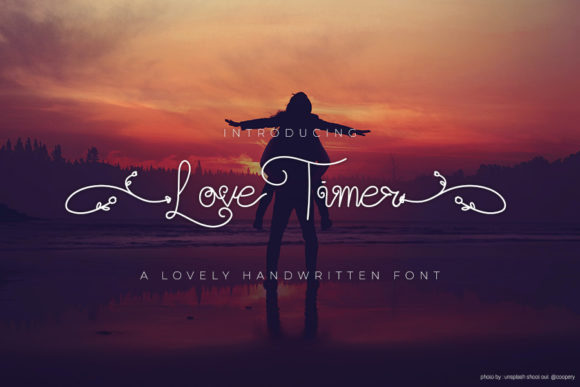Love Timer: A Charming Handwritten Font for Creative Branding