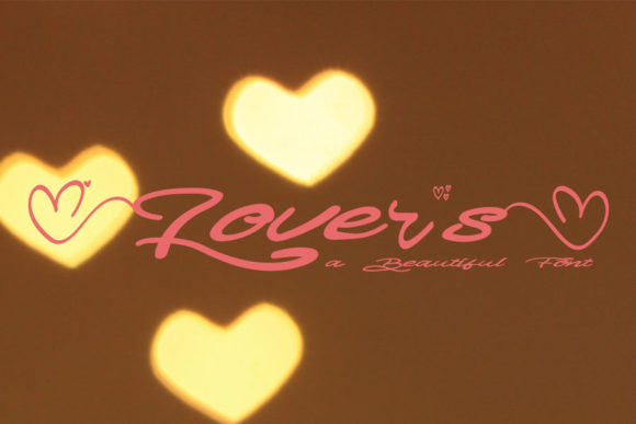 Lovers: A Script Font with Elegance and Charm