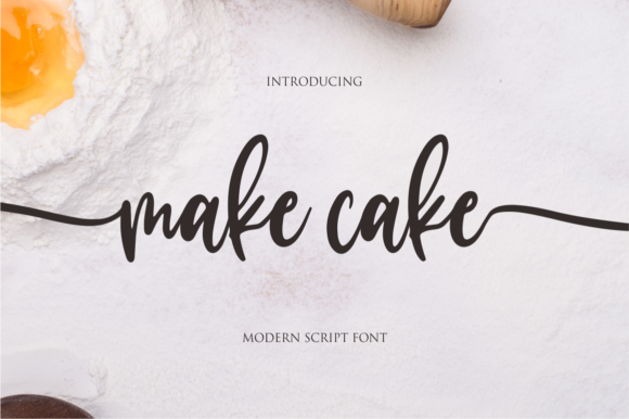 Make Cake: The Perfect Handwritten Font for Engaging Brand Content