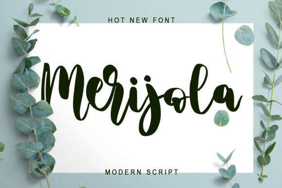 Merijola: Elevate Your Campaigns with This Whimsical Script Font