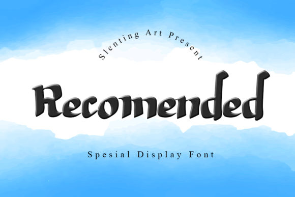 Recomended: A Font for Elegant and Modern Branding