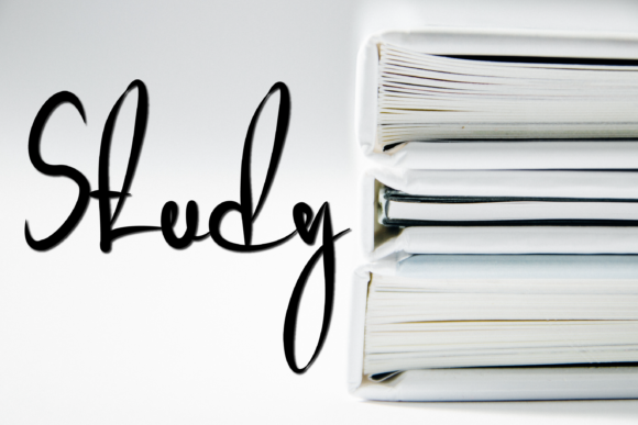 Study: A Delicate Handwritten Font for Elegant Editorial Design