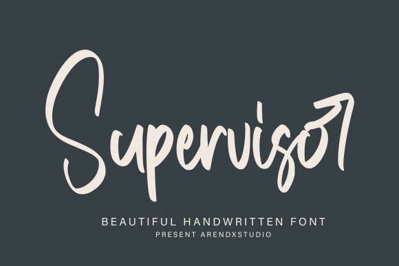 Supervisor: A Font for Elevating Your Brand's Elegance