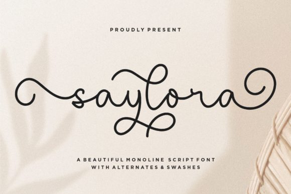 Transform Your Brand with Saylora: A Premium Handwritten Font