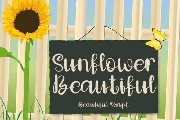 Transform Your Brand with Sunflower Beautiful Font