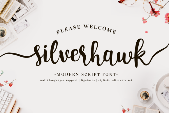 Transform Your Brand with the Elegant Silverhawk Font